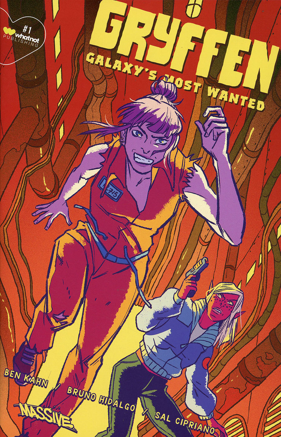 Gryffen Galaxys Most Wanted #1 Cover C Variant Sam Beck Cover
