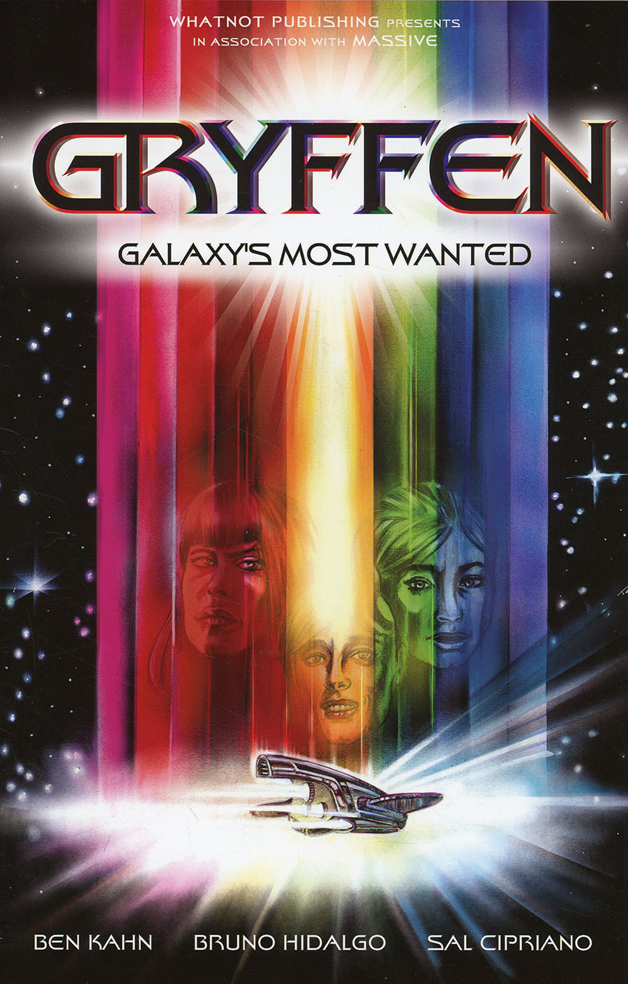 Gryffen Galaxys Most Wanted #1 Cover D Variant Tony Kent Star Trek Homage Cover
