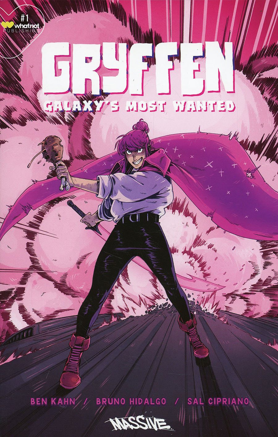 Gryffen Galaxys Most Wanted #1 Cover E Variant Bayleigh Underwood Cover