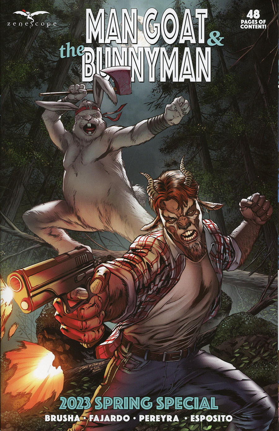 Man Goat And The Bunnyman 2023 Special #1 (One Shot) Cover A Igor Vitorino
