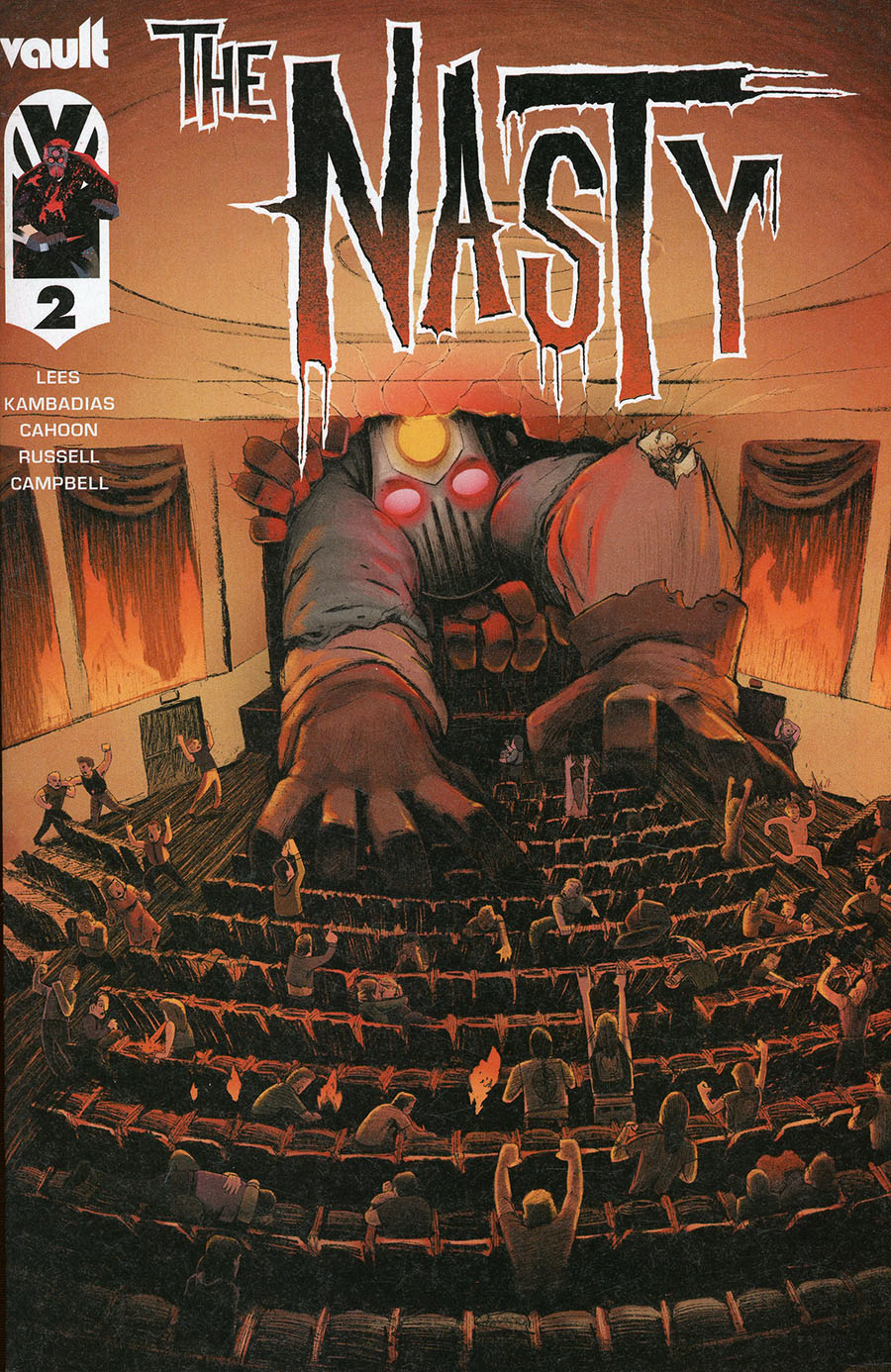 Nasty #2 Cover A Regular Adam Kahoon Cover