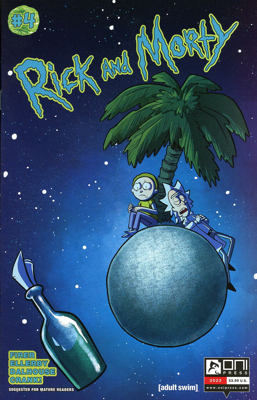 Rick And Morty Vol 2 #4 Cover B Variant Marc Ellerby Cover