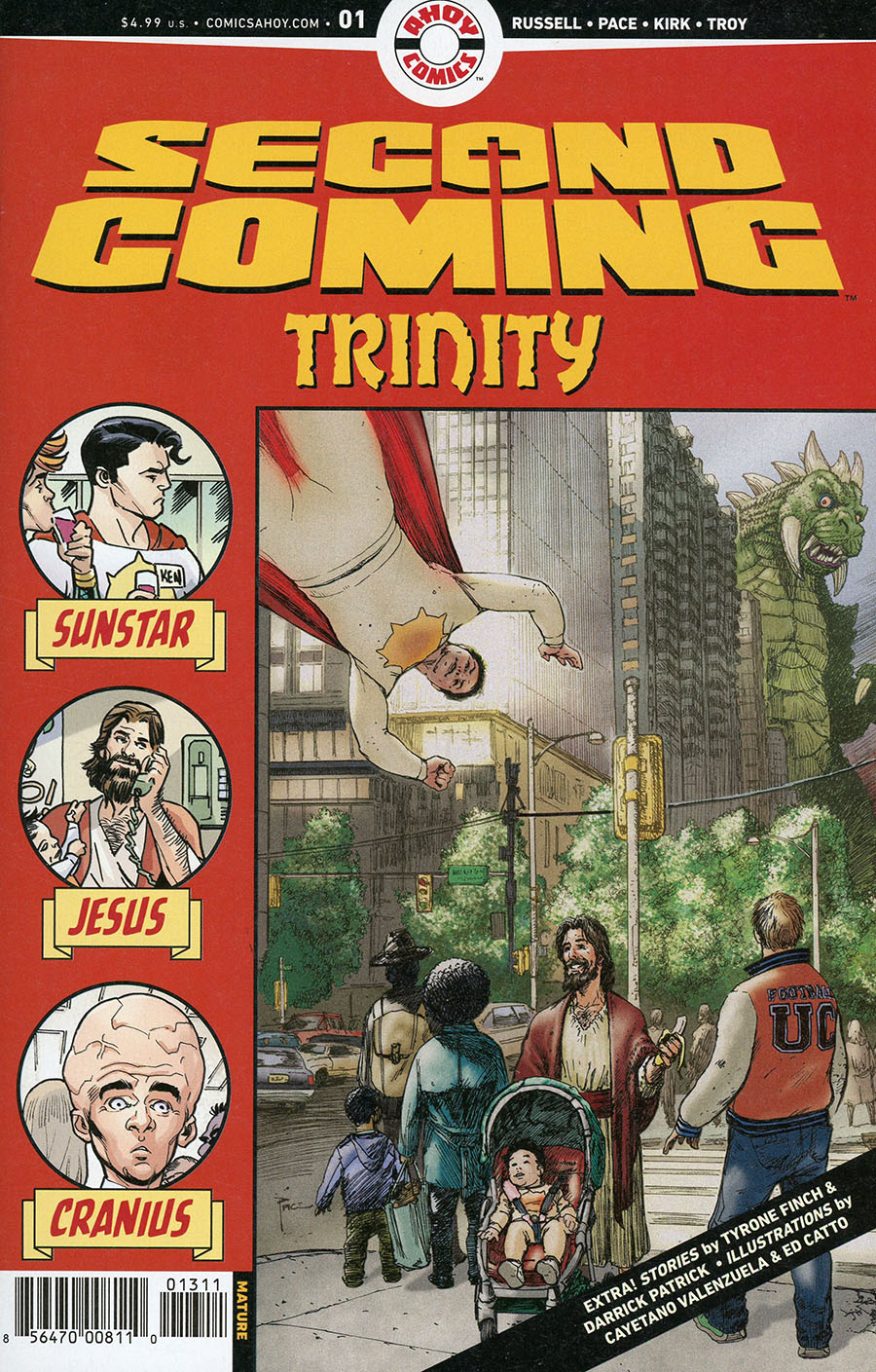 Second Coming Trinity #1 Cover A Regular Richard Pace Cover