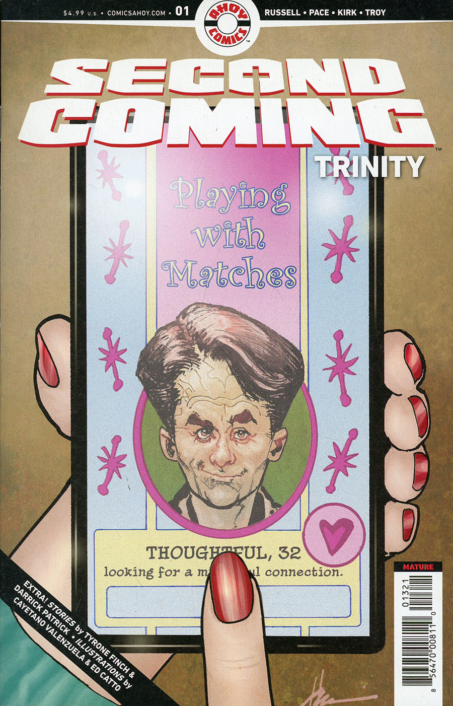 Second Coming Trinity #1 Cover B Variant Howard Chaykin Cover
