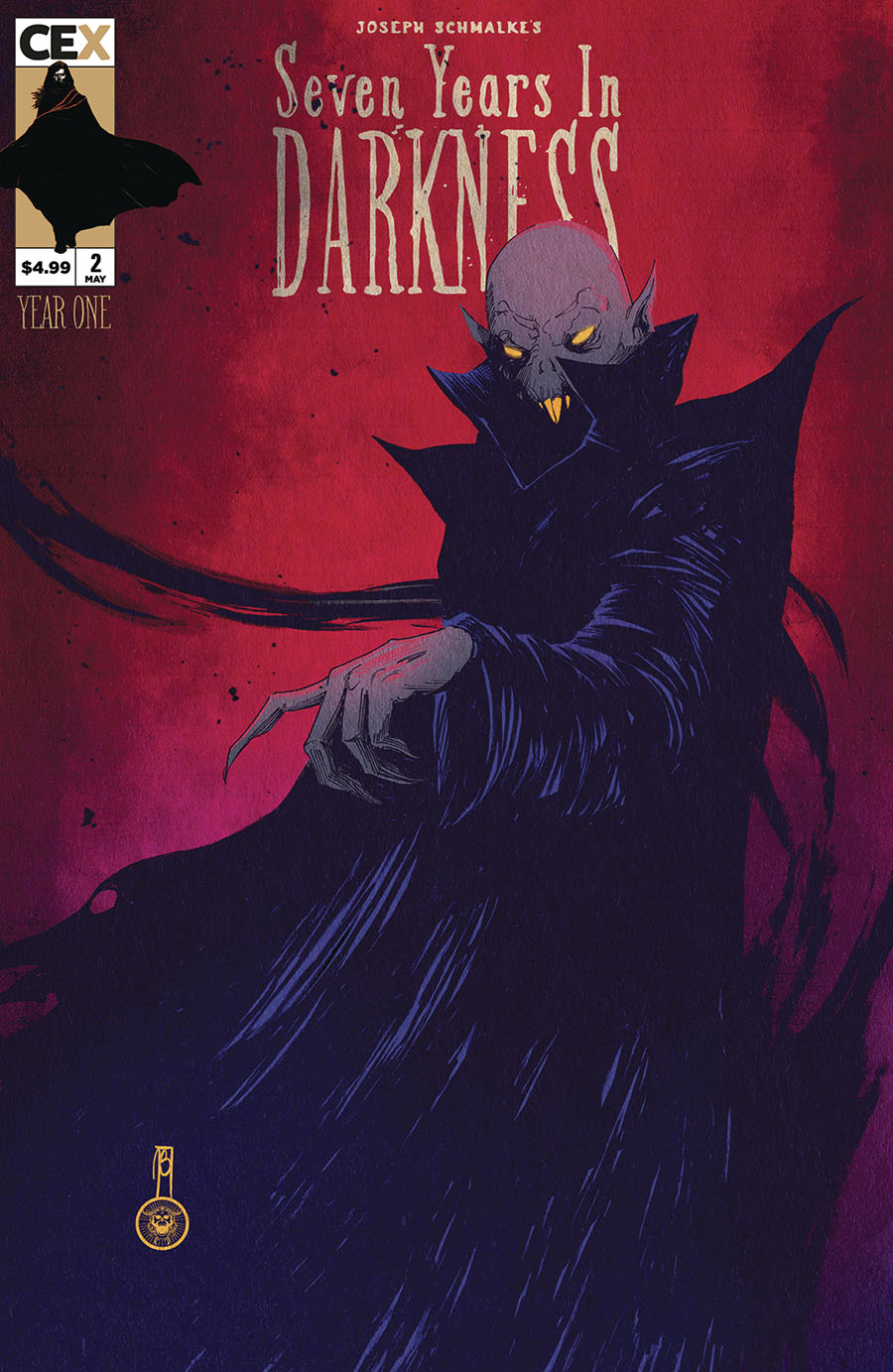 Seven Years In Darkness #2 Cover B Variant Joseph Schmalke Cover (Limit 1 Per Customer)