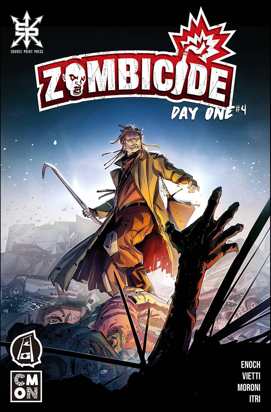 Zombicide Day One #4 Cover A Regular Alfio Buscaglia & Simon Tessuto Cover