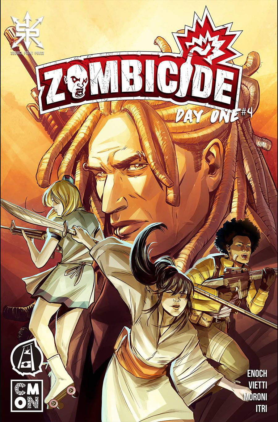 Zombicide Day One #4 Cover B Variant Alex Massacci & Simon Tessuto Cover
