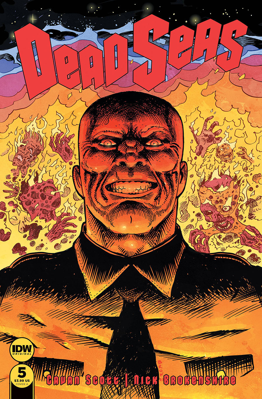 Dead Seas #5 Cover A Regular Nick Brokenshire Cover