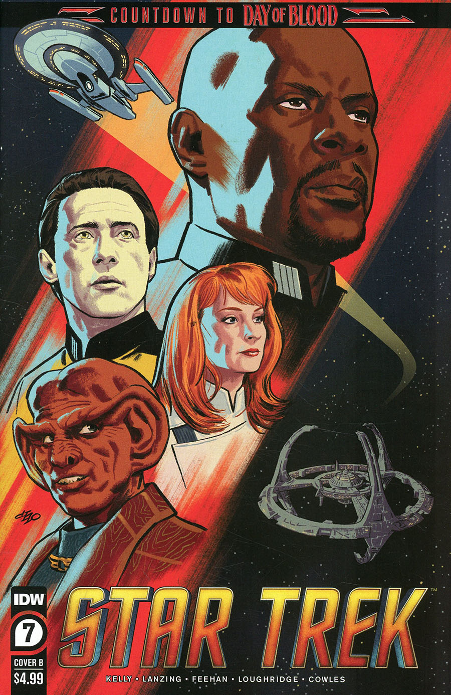 Star Trek (IDW) Vol 2 #7 Cover B Variant Michael Cho Cover