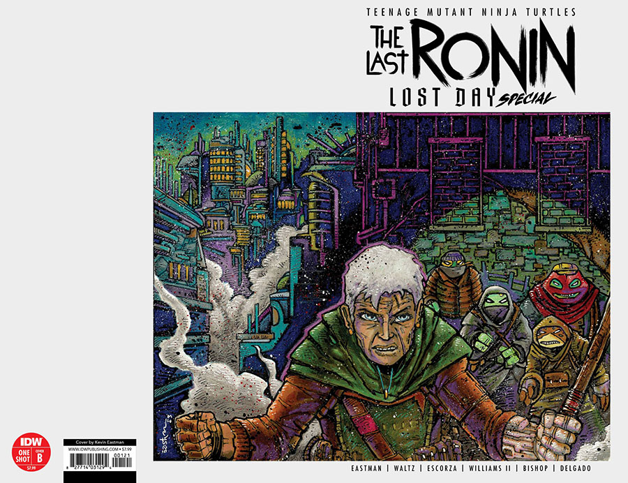 Teenage Mutant Ninja Turtles The Last Ronin The Lost Day Special #1 (One Shot) Cover B Variant Kevin Eastman Cover