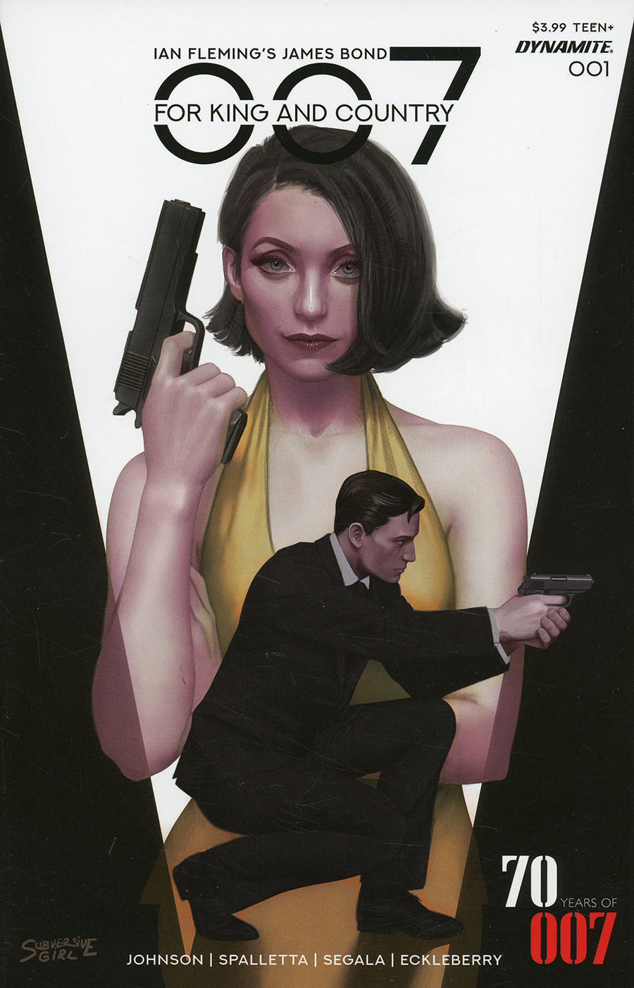 007 For King And Country #1 Cover B Variant Rebeca Puebla Cover