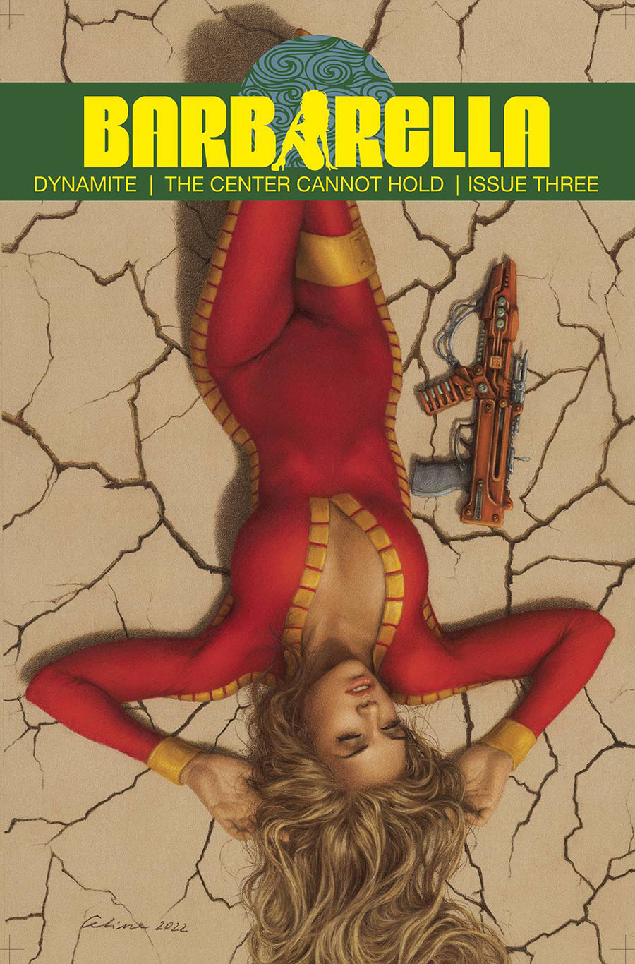 Barbarella Center Cannot Hold #3 Cover B Variant Celina Cover