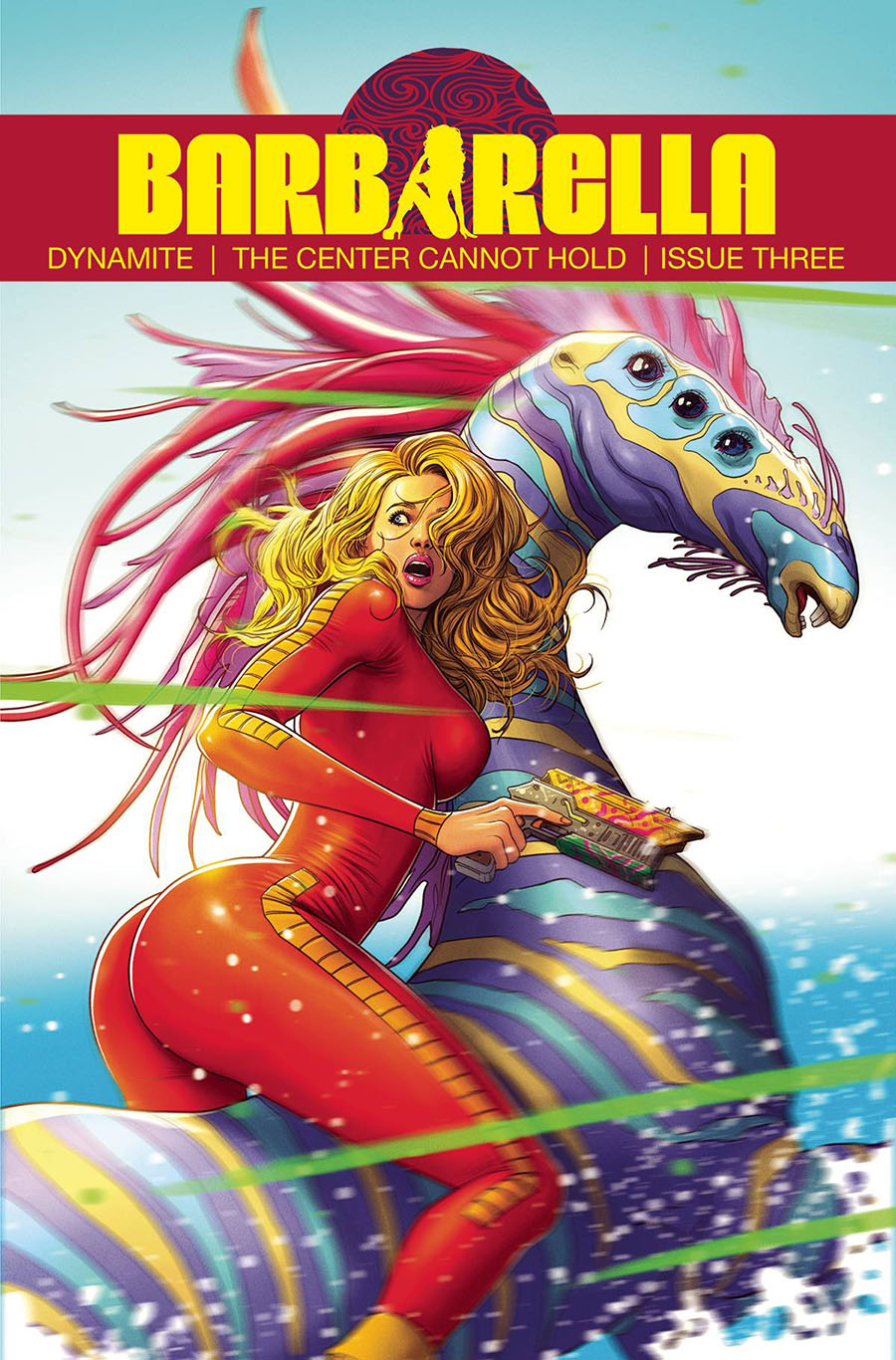 Barbarella Center Cannot Hold #3 Cover D Variant Madibek Musabekov Cover