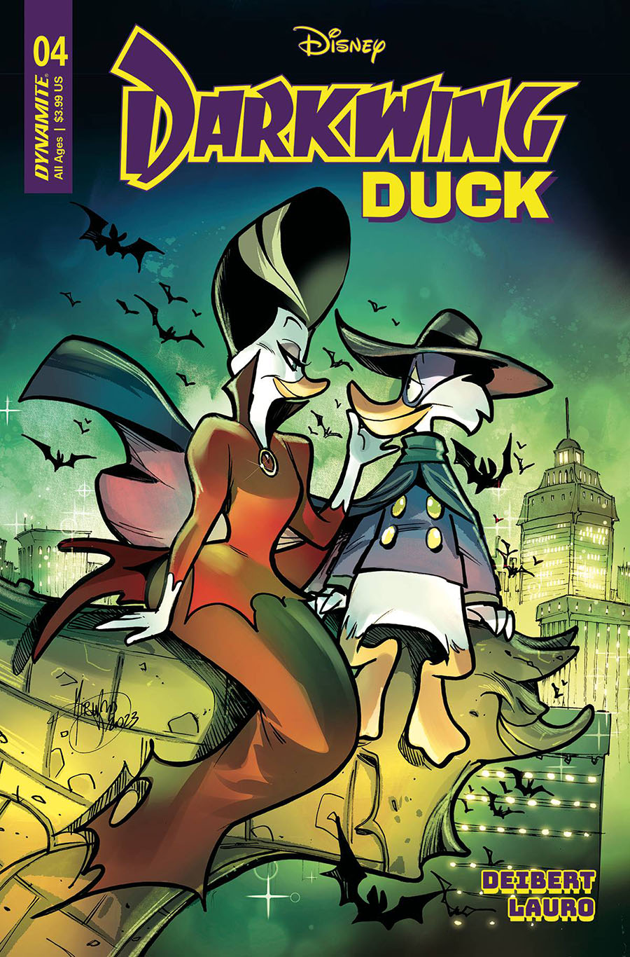 Darkwing Duck Vol 3 #4 Cover B Variant Mirka Andolfo Cover