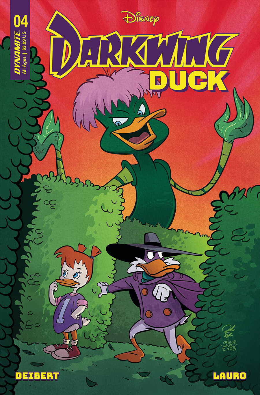 Darkwing Duck Vol 3 #4 Cover C Variant Jacob Edgar Cover