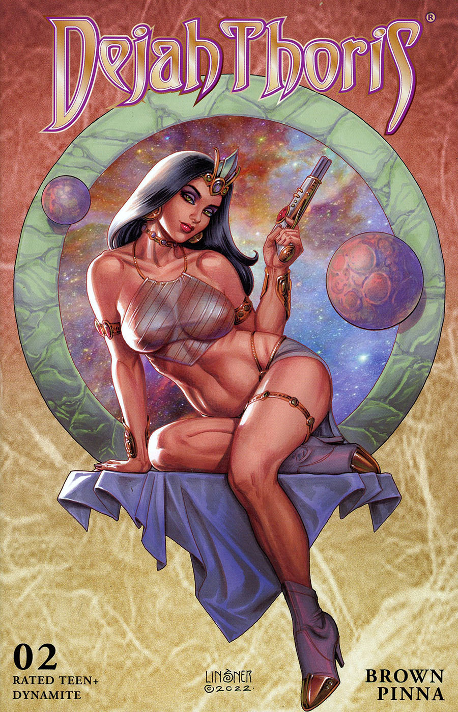 Dejah Thoris Vol 4 #2 Cover B Variant Joseph Michael Linsner Cover