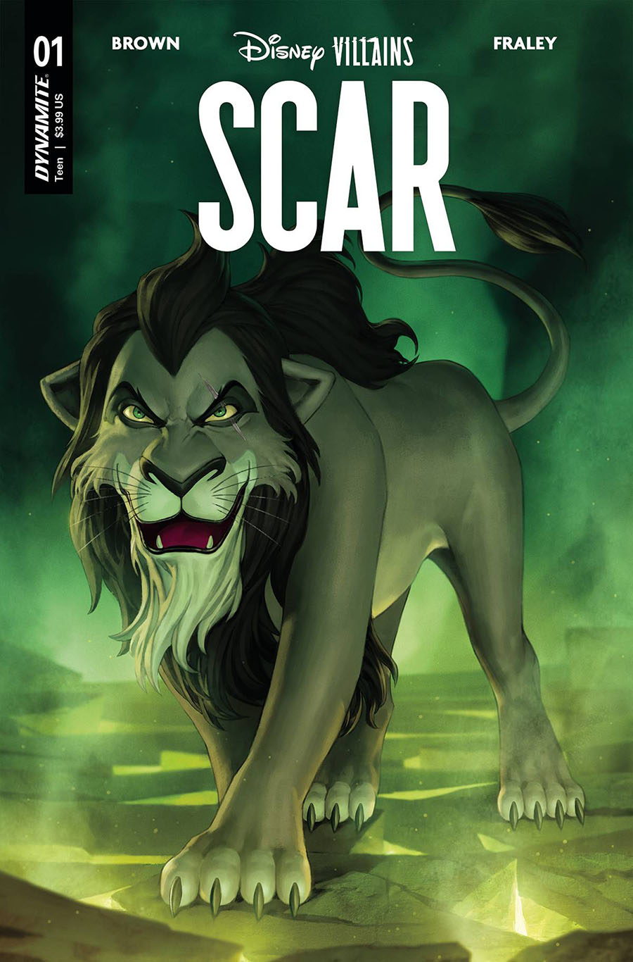 Disney Villains Scar #1 Cover D Variant Junggeun Yoon Cover