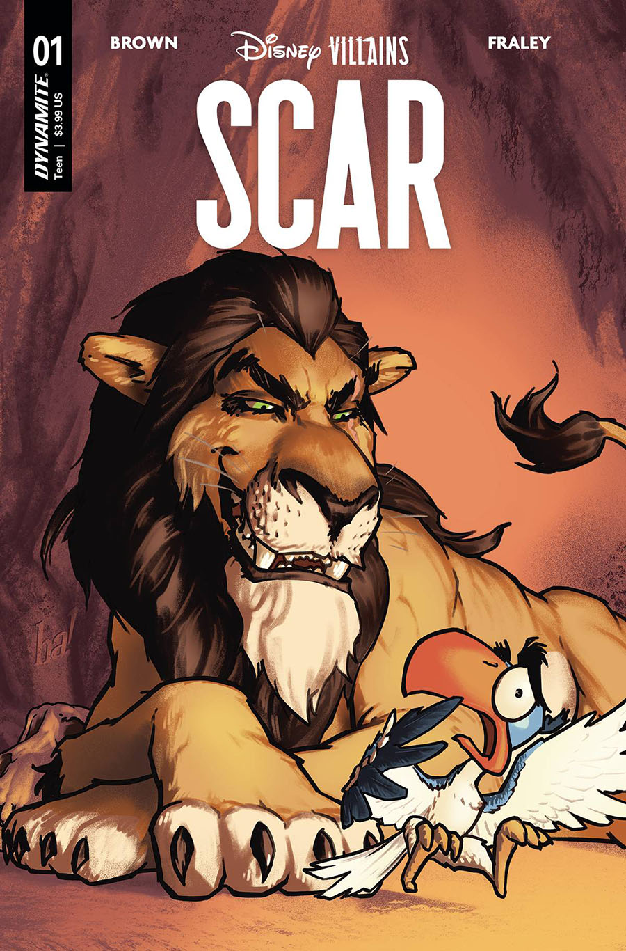 Disney Villains Scar #1 Cover E Variant Gene Ha Cover