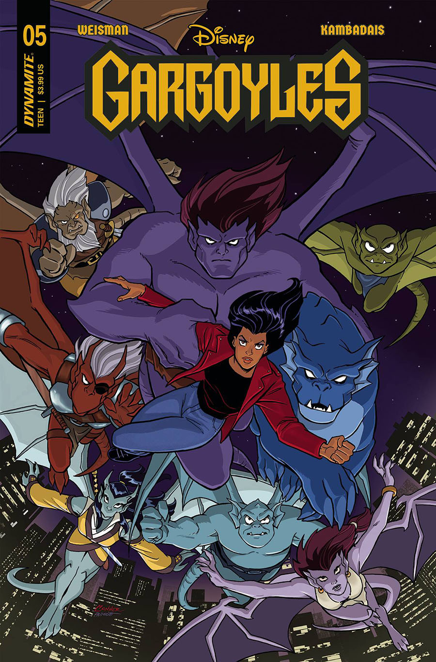 Gargoyles Vol 3 #5 Cover B Variant Amanda Conner Cover