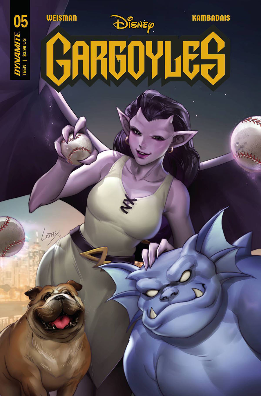 Gargoyles Vol 3 #5 Cover D Variant Lesley Leirix Li Cover