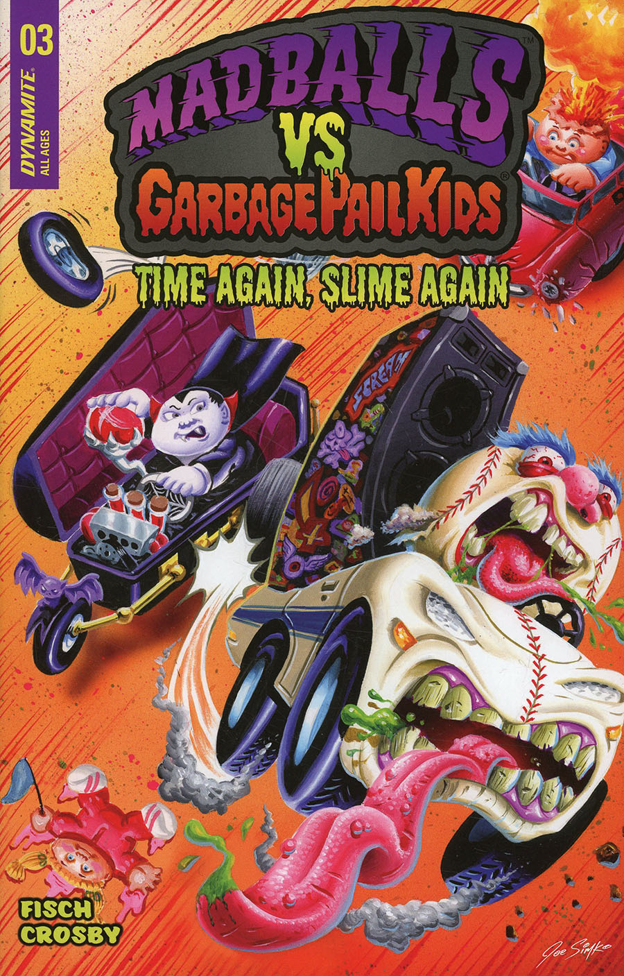 Madballs vs Garbage Pail Kids Time Again Slime Again #3 Cover A Regular Joe Simko Cover