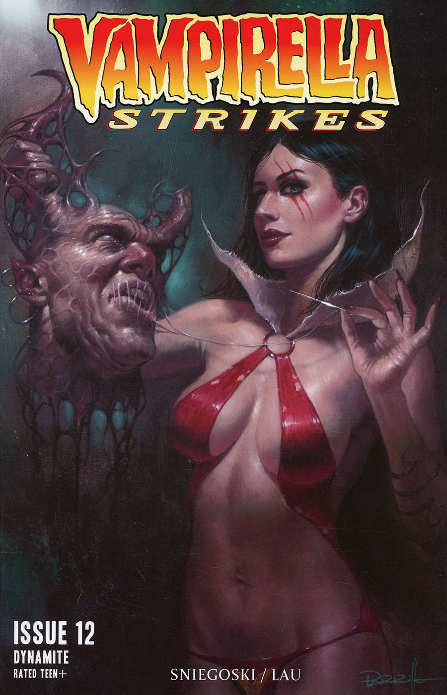Vampirella Strikes Vol 3 #12 Cover A Regular Lucio Parrillo Cover
