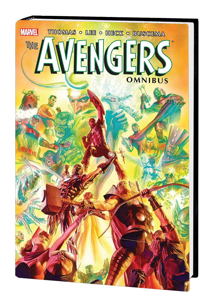 Avengers Omnibus Vol 2 HC Book Market Alex Ross Cover New Printing