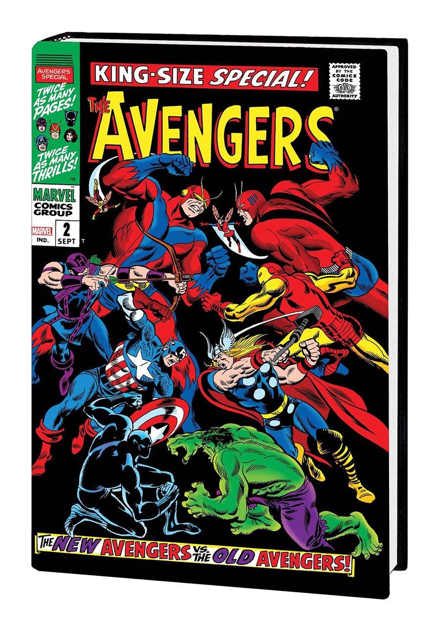 Avengers Omnibus Vol 2 HC Direct Market John Buscema Variant Cover New Printing