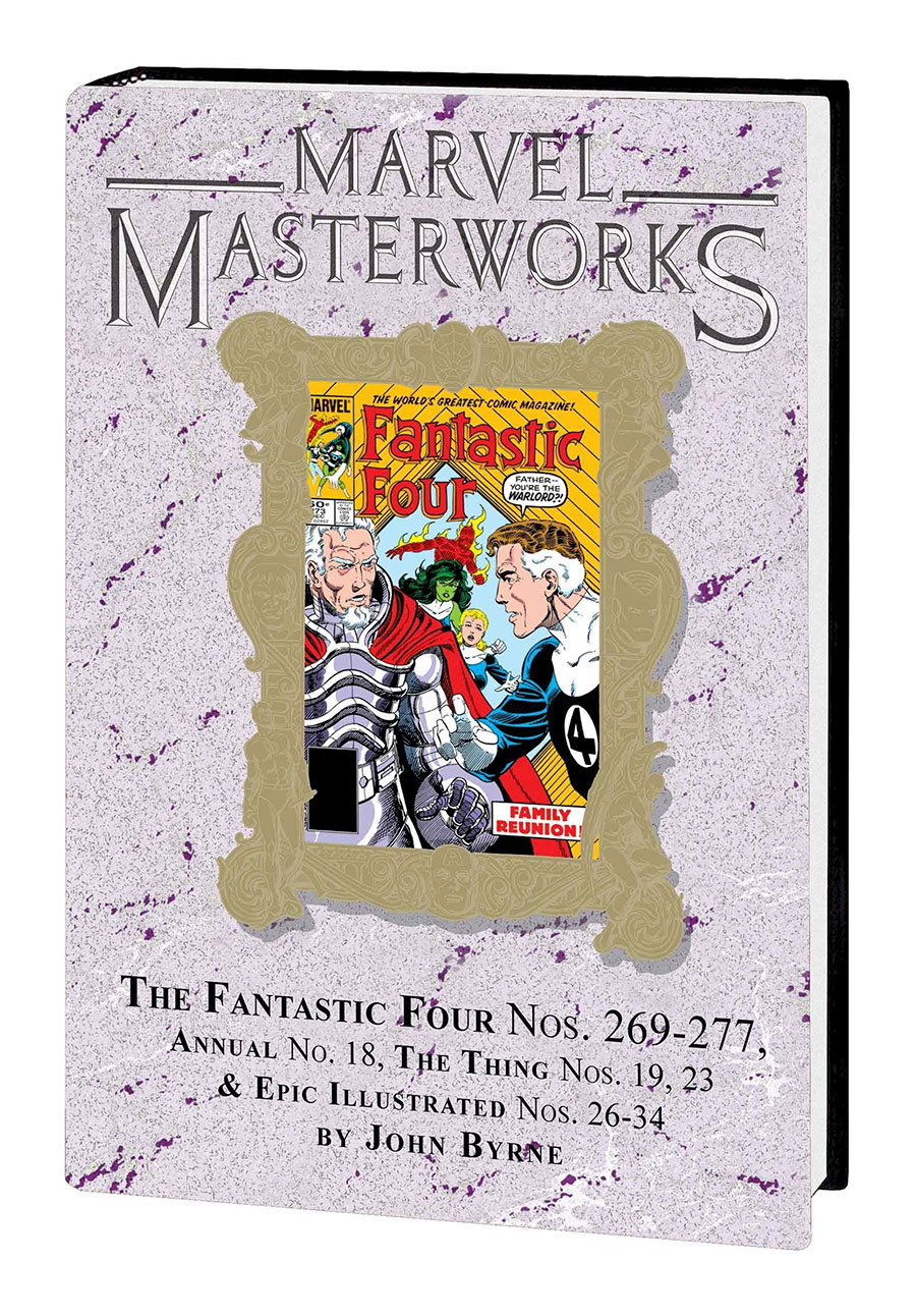 Marvel Masterworks Fantastic Four Vol 25 HC Variant Dust Jacket