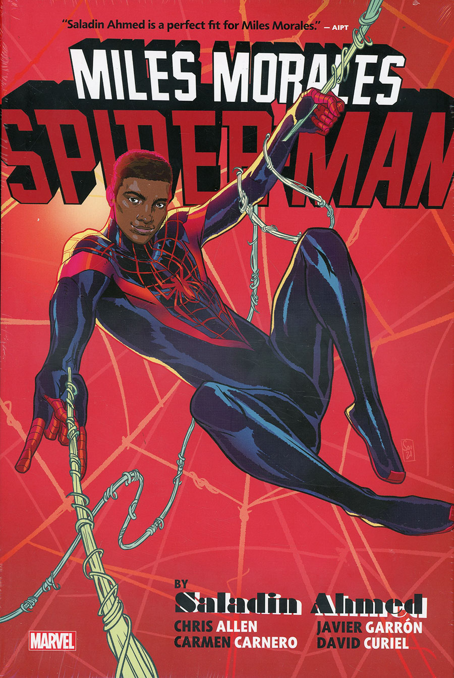 Miles Morales Spider-Man By Saladin Ahmed Omnibus HC Book Market Ernanda Souza Cover