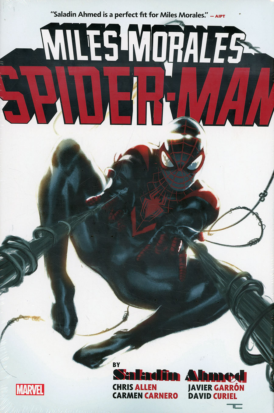 Miles Morales Spider-Man By Saladin Ahmed Omnibus HC Direct Market Taurin Clarke Variant Cover
