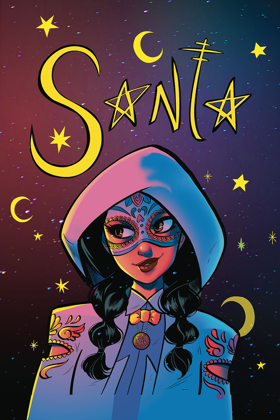 Santa SJW Latina Superhero GN