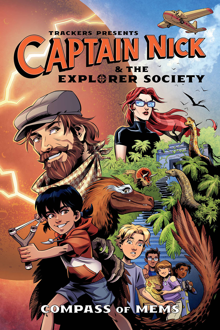 Trackers Presents Adventures Of Captain Nick And The Explorer Society TP