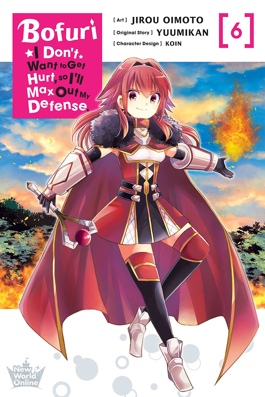 BOFURI I Dont Want To Get Hurt So Ill Max Out My Defense Vol 6 GN