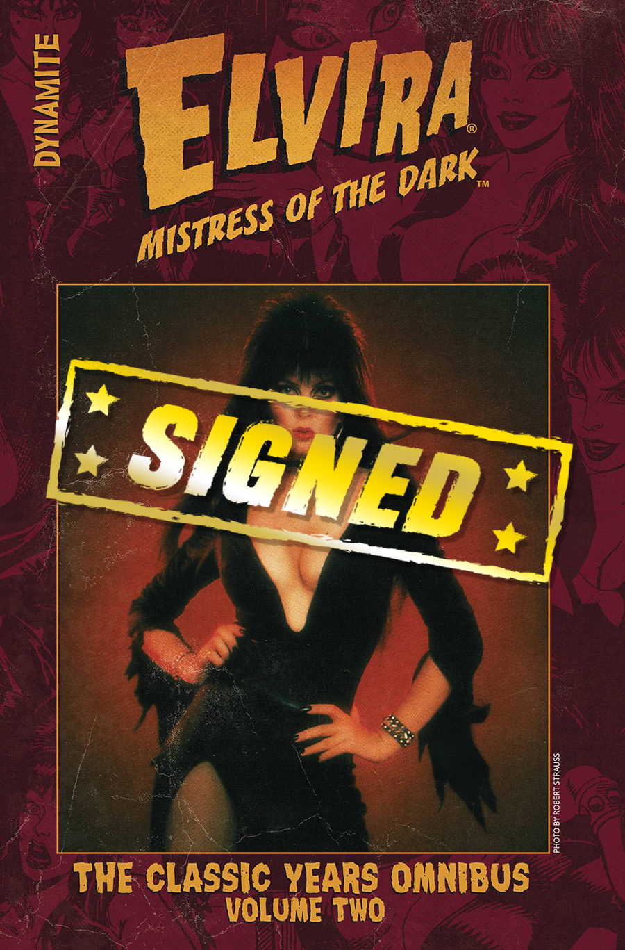 Elvira Mistress Of The Dark Classic Years Omnibus Vol 2 HC Signed Edition