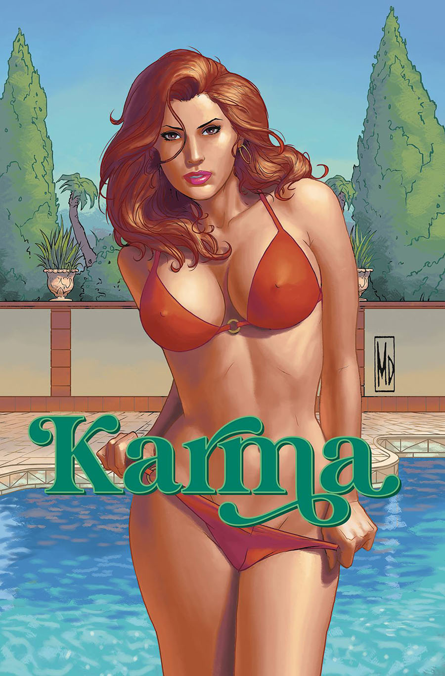 Karma HC Limited Edition Michael DiPascale Cover