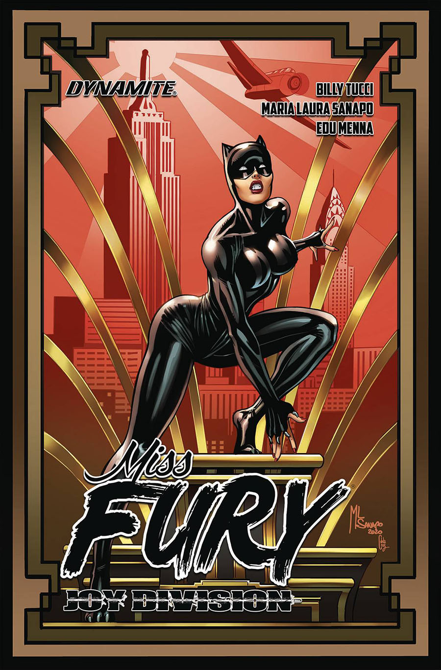 Miss Fury Joy Division Original Graphic Novel TP Maria Laura Sanapo Cover