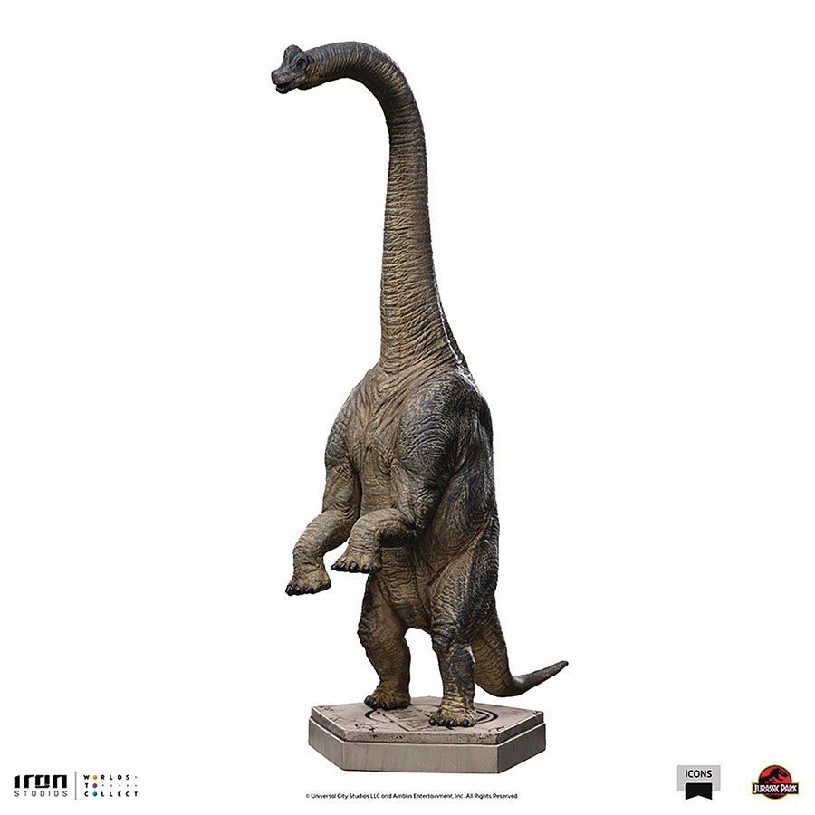 Jurassic Park Brachiosaurus Icons Statue