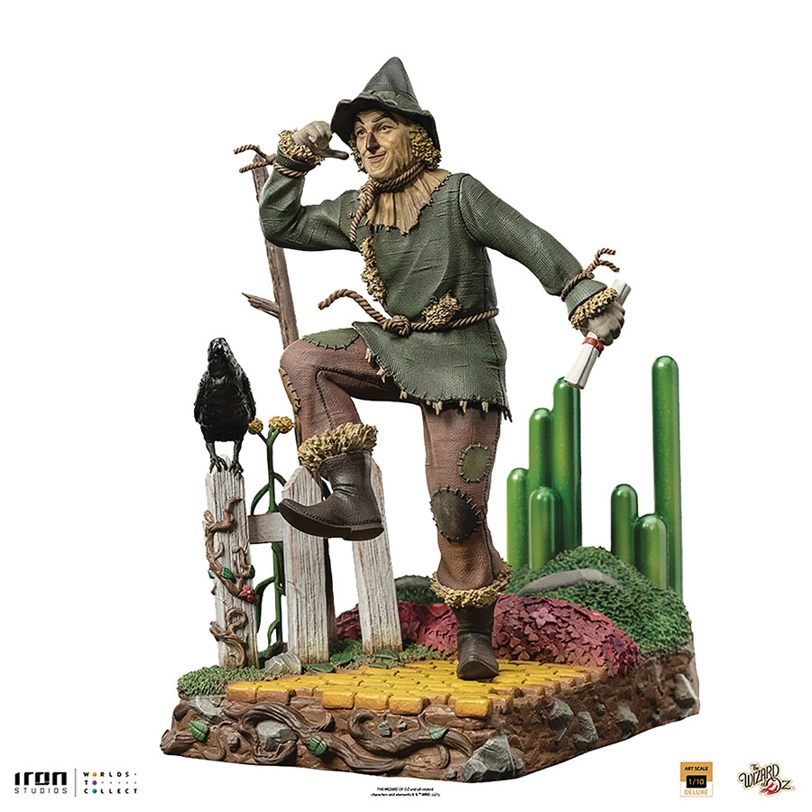 Wizard Of Oz Scarecrow Art Scale 1/10 Scale Statue Deluxe Edition