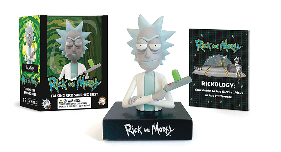 Rick And Morty Rick Sanchez Talking Bust Kit