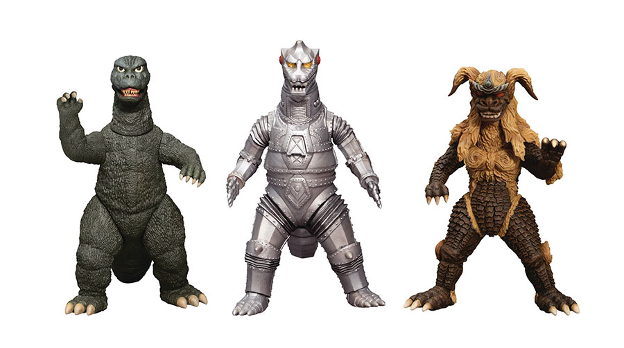 5 Points XL Godzilla vs Mechagodzilla (1974) 3-Figure Box Set
