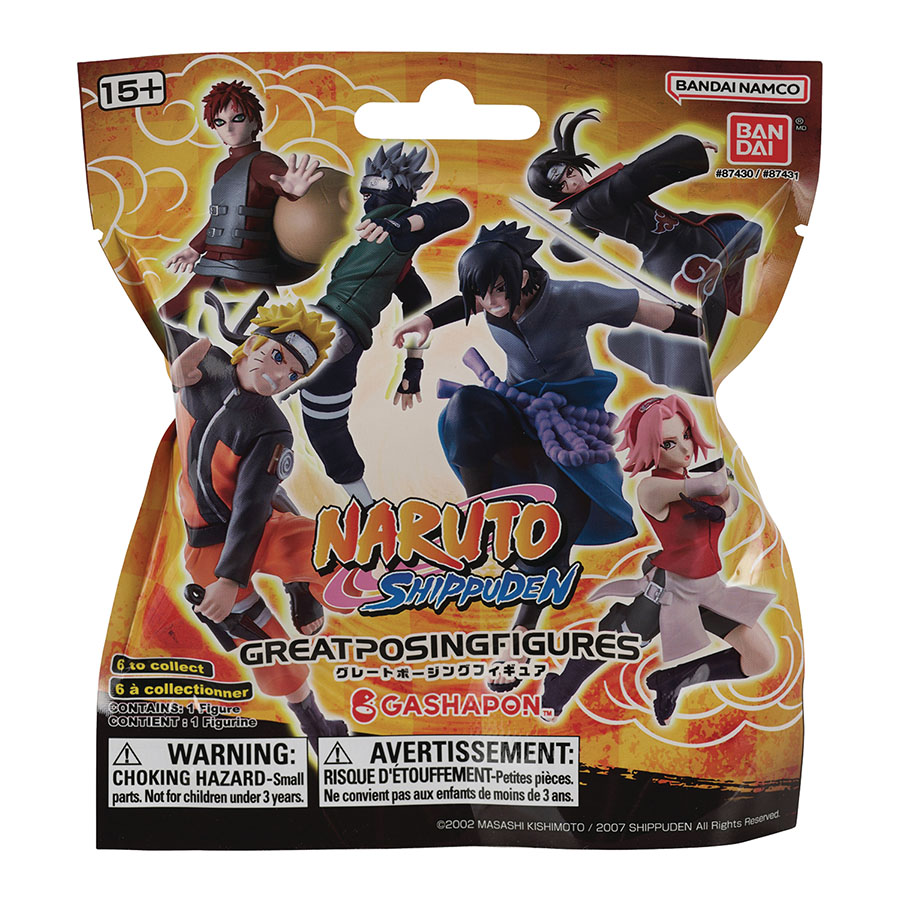 Naruto BNTCA Blind Bag Figure Blind Mystery Box 24-Piece Display