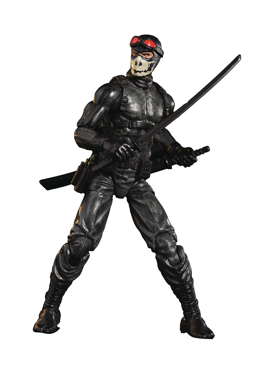 Articulated Icons Solitaire Modern Ninja 6-Inch Action Figure