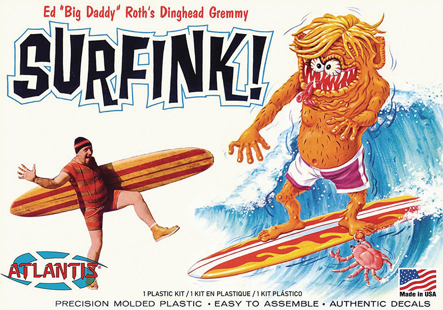 Ed Big Daddy Roth Surf Fink Model Kit