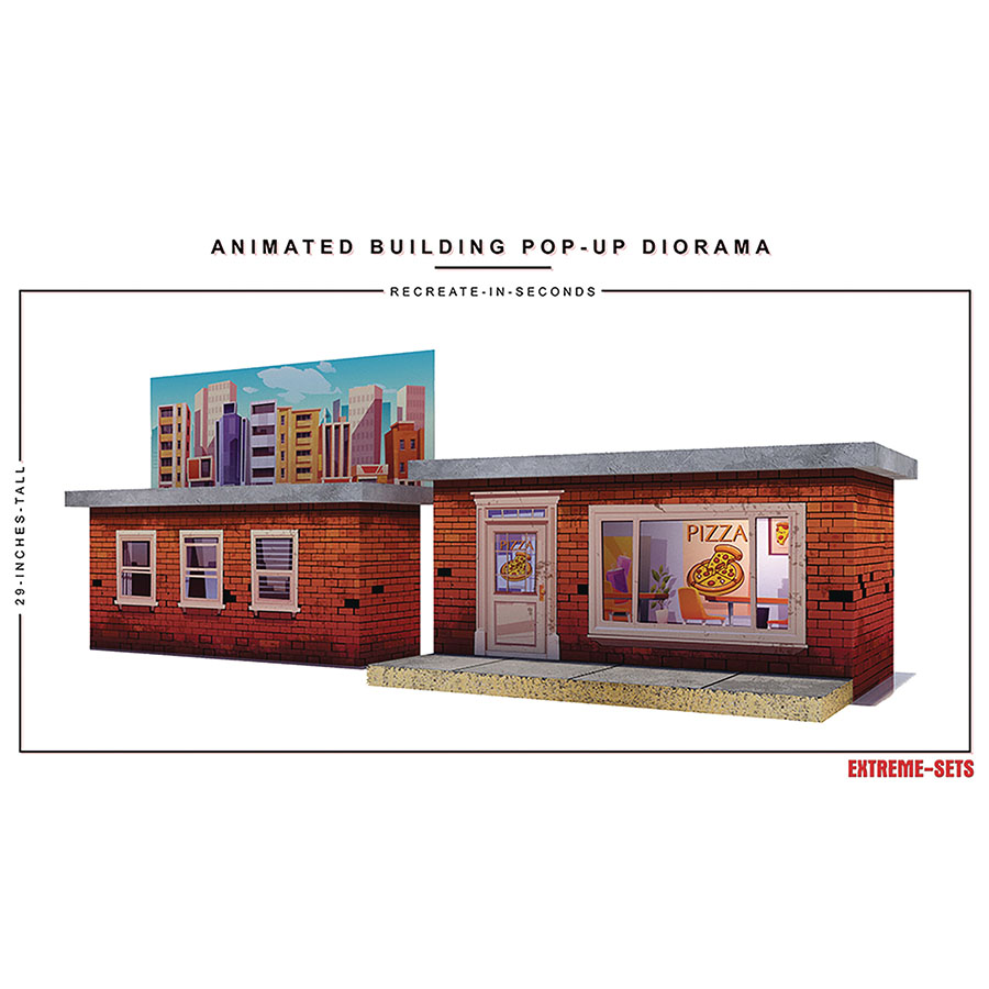 Extreme Sets 1/12 Scale Pop-Up Diorama - Animated Building