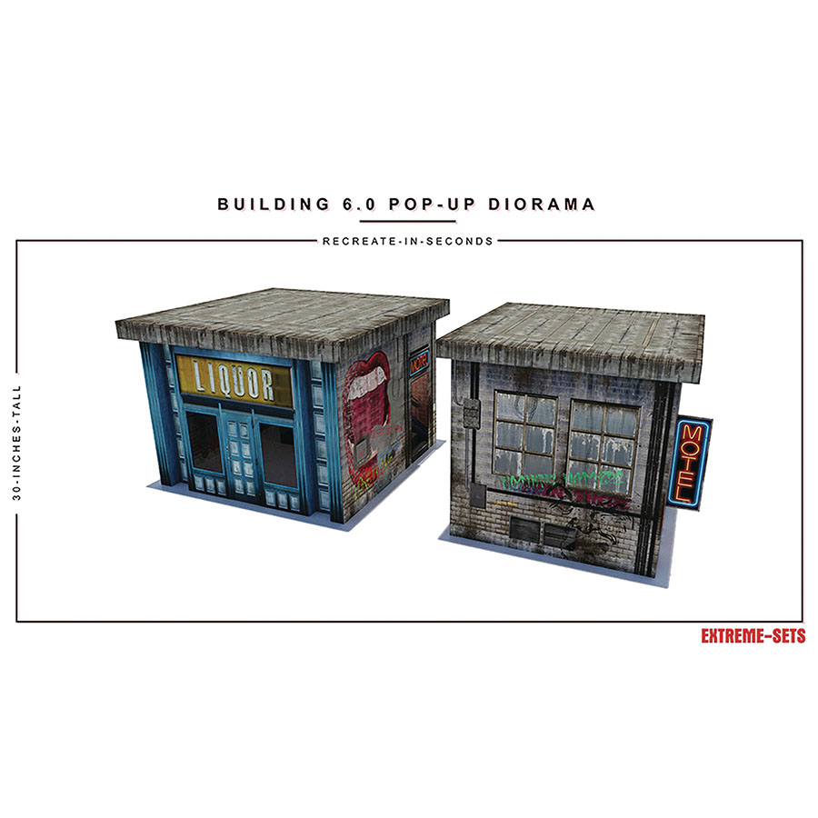 Extreme Sets 1/12 Scale Pop-Up Diorama - Building 6.0