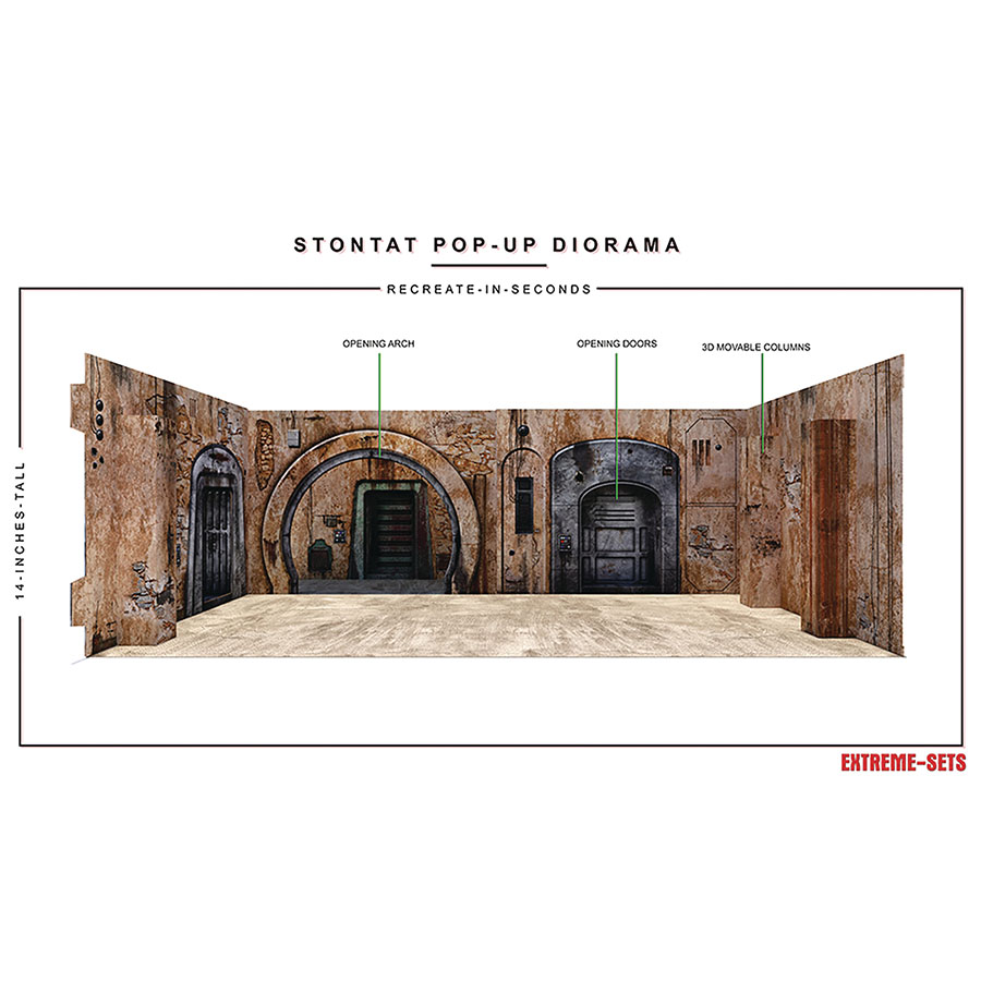 Extreme Sets 1/18 Scale Pop-Up Diorama - Stontat