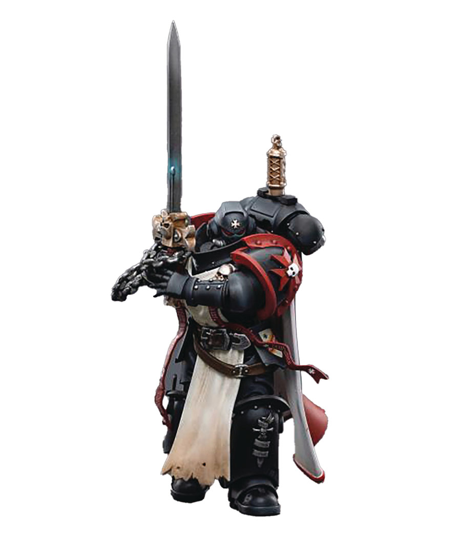 Joytoy Warhammer 40000 Black Templars 1/18 Scale Action Figure - Primaris Sword Eberwolf