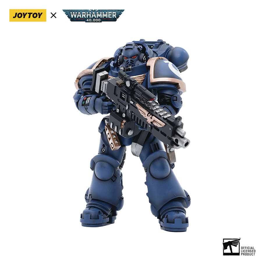 Joytoy Warhammer 40000 Ultramarines Heavy Intercessors 1/18 Scale Action Figure - Helvin Gure