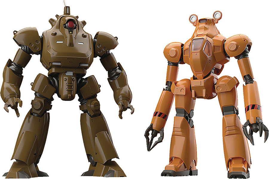 Mobile Police Patlabor Moderoid HL-98 & ASV99 Model Kit Alternate Color Edition
